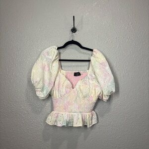 Vici Tie-Dye Blouse